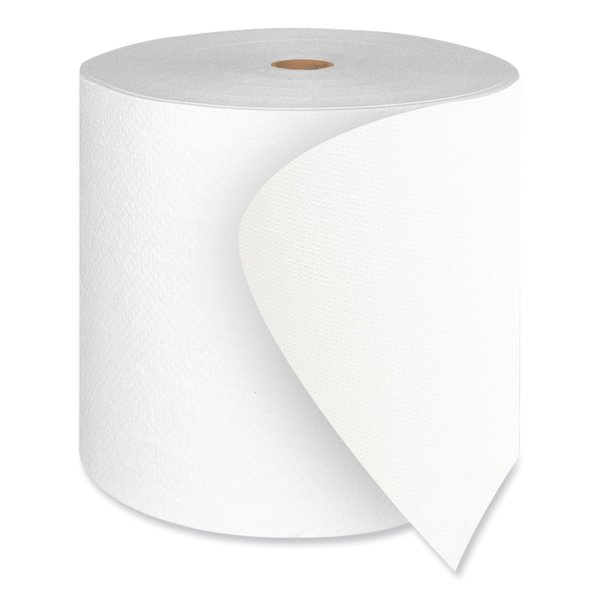Morcon Tissue Hardwound Paper Towels, 1 Ply, Continuous Roll Sheets, 800 ft, White, 6 PK VW444